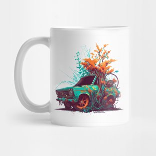 Old abanded car Mug